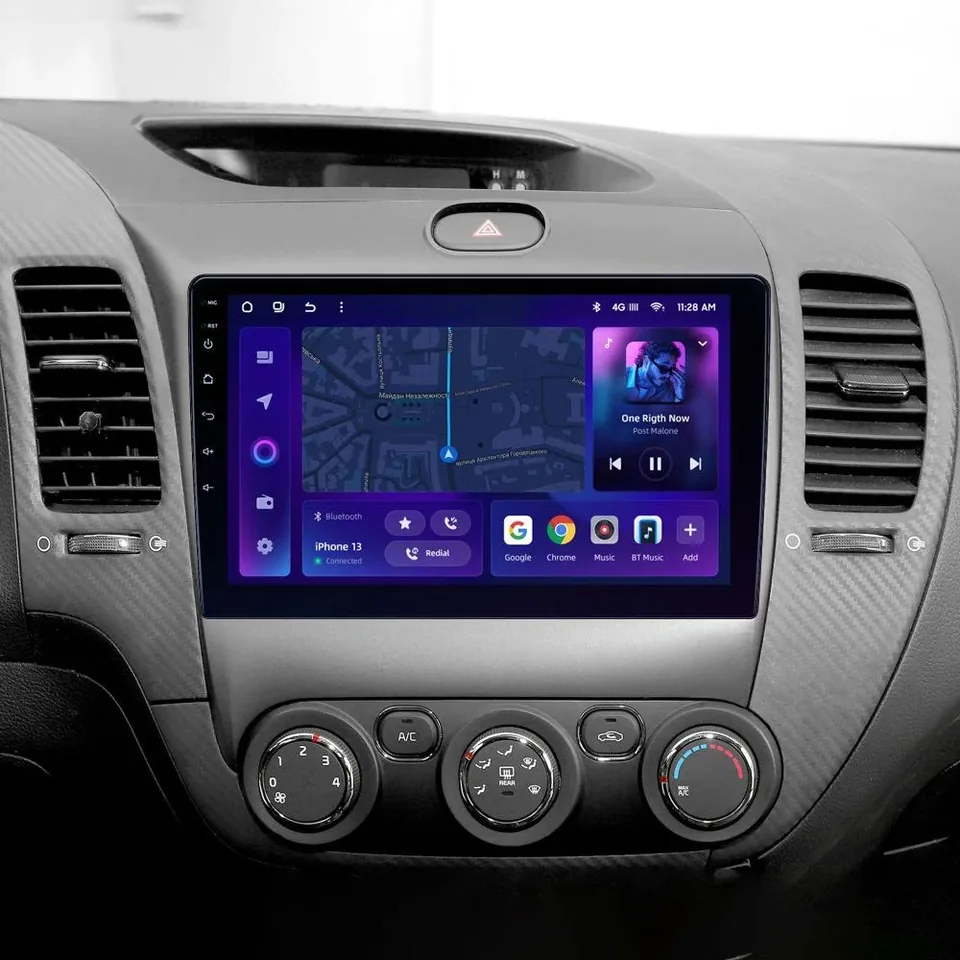 Navigatie Auto MOSS M2 Kia Cerato 3 2012-2017 4+64GB 9" IPS Octa-core 1.6Ghz, Android 4G Bluetooth 5.1 DSP - Varianta C, imagine produs