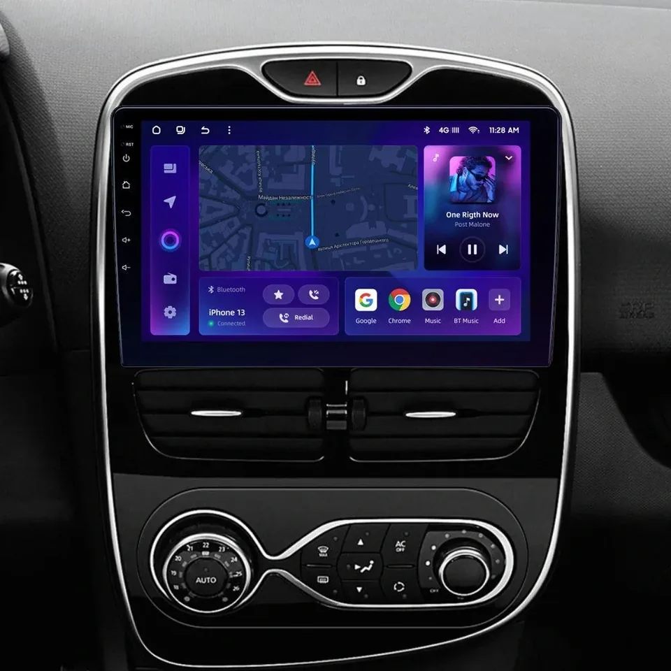 Navigatie Auto MOSS M2 Renault Clio 4 2012-2015 4+64GB 10" IPS Octa-core 1.6Ghz, Android 4G Bluetooth 5.1 DSP, imagine produs