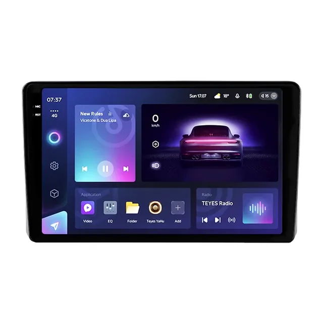 Navigatie Auto Teyes CC3 2K 360° Mitsubishi L200 5 2018-2020 6+128GB 9.5" QLED Octa-core 2Ghz, Android 4G Bluetooth 5.1 DSP, imagine produs