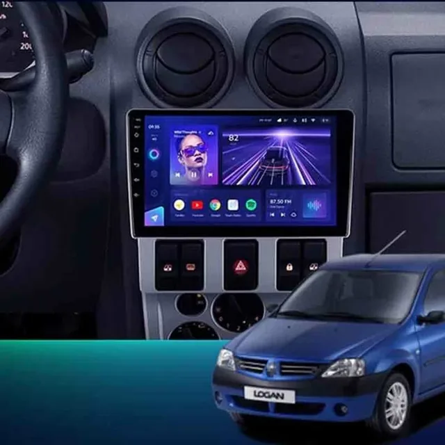 Navigatie Auto Teyes CC3 360° Dacia Logan 1 2004-2008 6+128GB 9" QLED Octa-core 1.8Ghz, Android 4G Bluetooth 5.1 DSP, imagine produs
