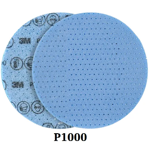 Disc abraziv flexibil 3M Hookit Abrasive Foam P1000, 150MM, 33541, imagine produs