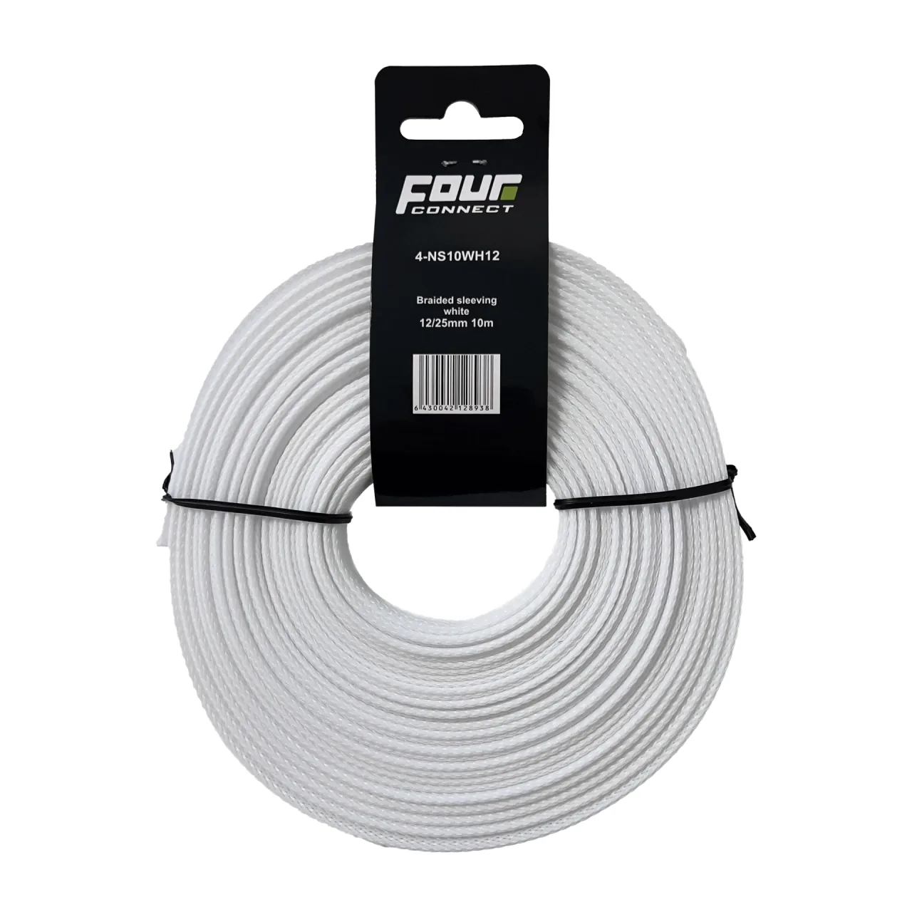 Tresa Cablu FOUR Connect 4-NS10WH12, 10 M, Alb, 12/25 mm, imagine produs
