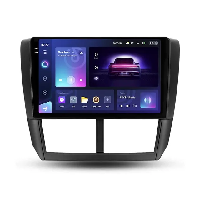 Navigatie Auto Teyes CC3 2K 360° Subaru Forester 3 2007-2013 6+128GB 9.5" QLED Octa-core 2Ghz, Android 4G Bluetooth 5.1 DSP, imagine produs