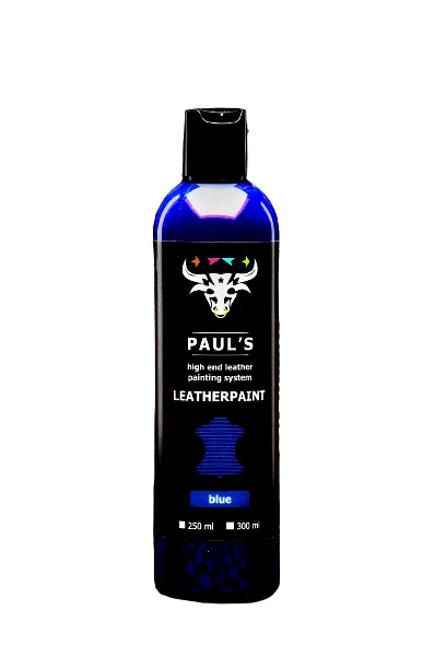 Vopsea pentru piele pigment albastru Paul's Leather Paint 300ml , imagine produs