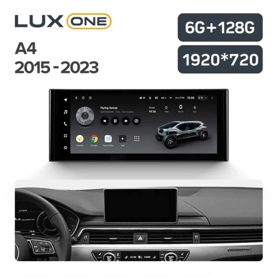 Navigatie Auto Teyes Lux One Audi A4 B9 2016-2023 6+128GB 12.3" IPS Octa-Core 2.0 GHz Android 4G DSP Bluetooth 5.1, imagine produs
