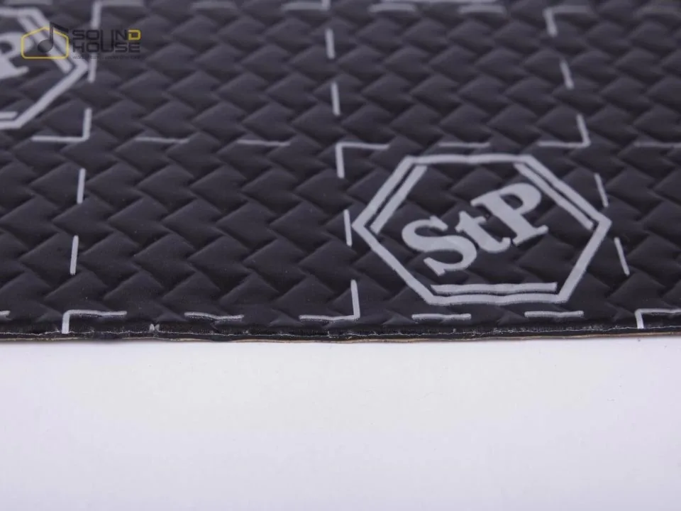 Insonorizant auto Premium STP Black Silver Door Pack, 1,8mm, 2,0m2, Bulk Pack, imagine produs