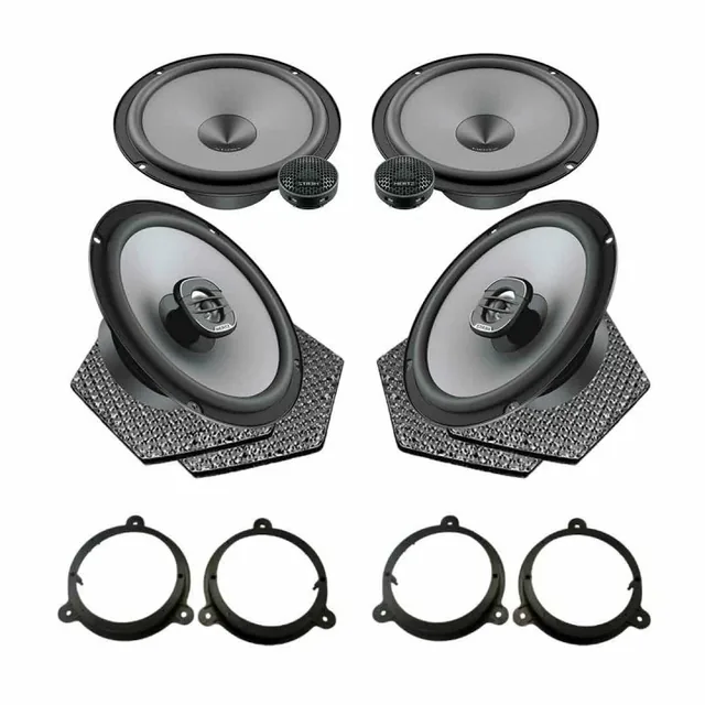 Pachet difuzoare auto Hertz Uno dedicat Mazda 2 2012-2022, RMS 75W, imagine produs