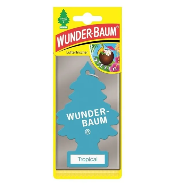 Odorizant Auto Bradut Wunder-Baum Tropical, imagine produs