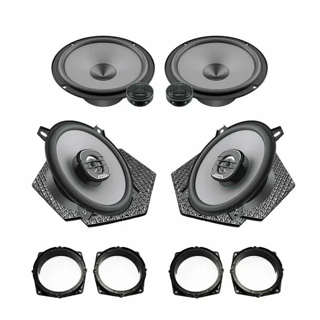 Pachet difuzoare auto Hertz Uno dedicat Mitsubishi Colt 2004-2012, RMS 55W, imagine produs