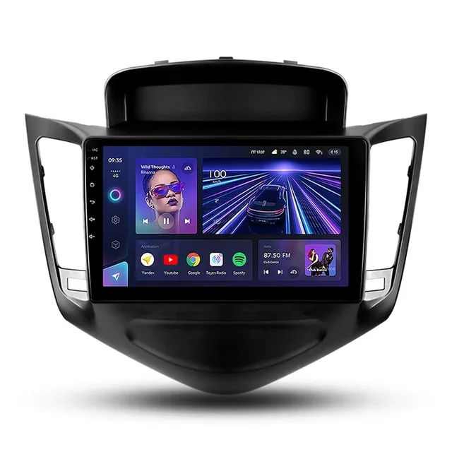 Navigatie Auto Teyes CC3 2K 360 Chevrolet Cruze J300 2008-2016 6+128GB 9.5" QLED Octa-core 2Ghz Android 4G Bluetooth 5.1 DSP, imagine produs