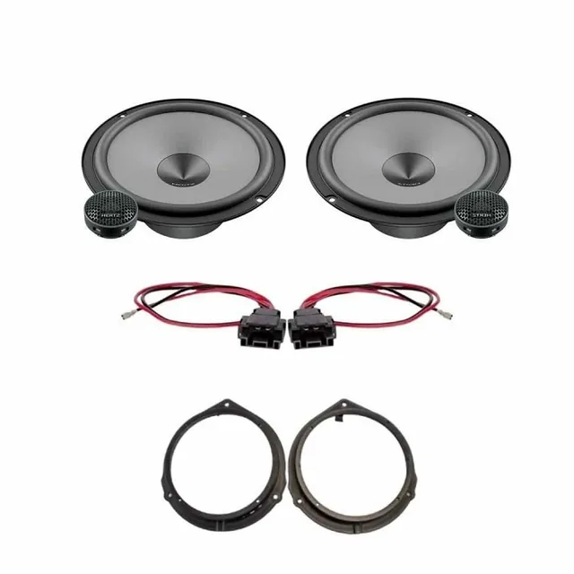 Pachet difuzoare auto Hertz Uno dedicat usi fata Mercedes C Class 2007-2015, RMS 75W, imagine produs
