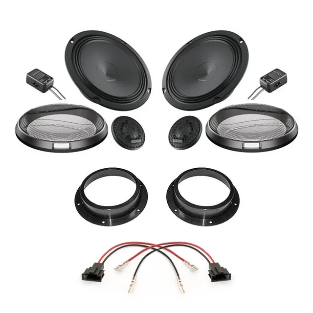 Pachet difuzoare auto Audison Prima dedicat usi spate Audi A6 2011-2018, RMS 100 W, imagine produs