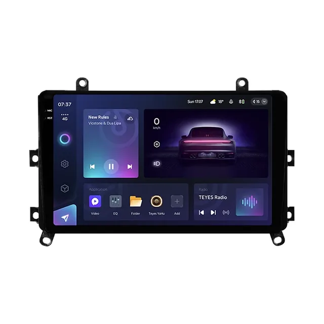 Navigatie Auto Teyes CC3 2K 360° Toyota Highlander 4 2019-2021 6+128GB 9.5" QLED Octa-core 2Ghz, Android 4G Bluetooth 5.1 DSP, imagine produs