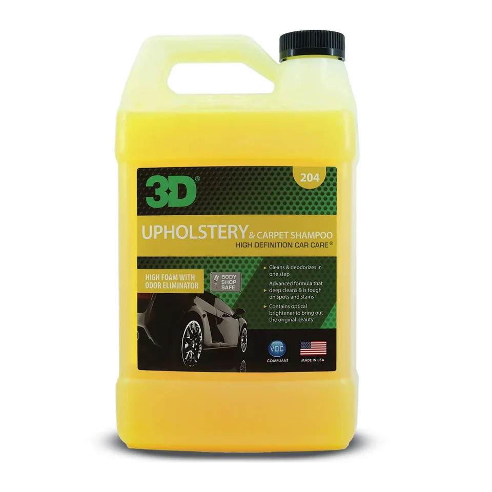 Detergent tapiterie si covoare 3D Upholstery & Carpet Shampoo, 3.78L , imagine produs