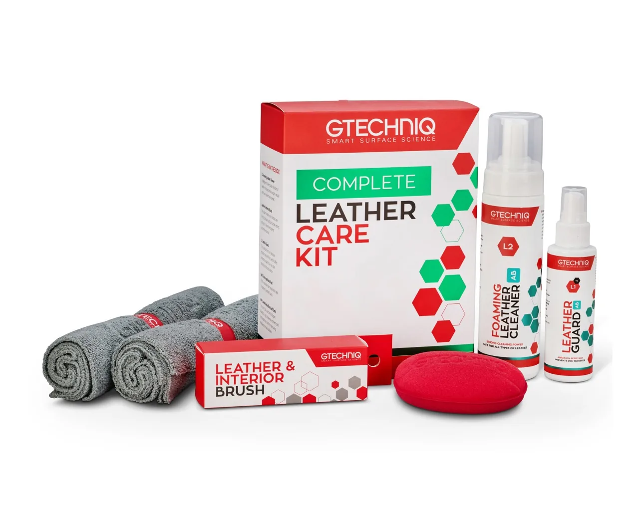 Kit curatare si intretinere piele Gtechniq Leather Care Kit, imagine produs