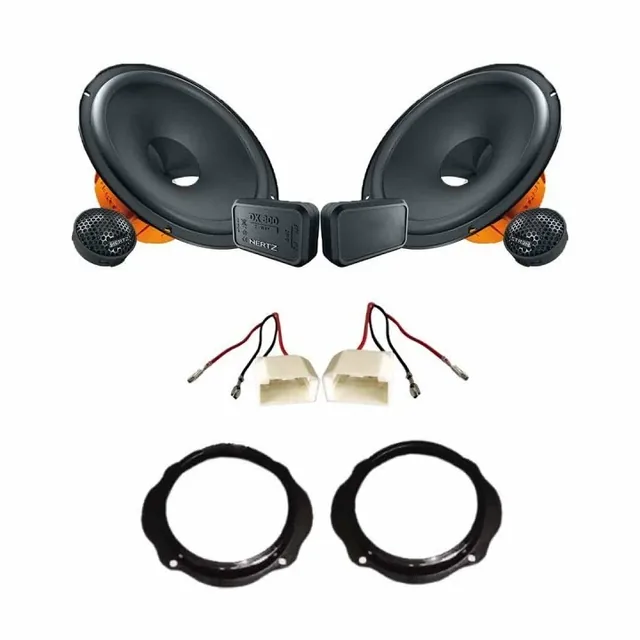 Pachet difuzoare auto Hertz Dieci dedicat usi fata Ford Focus C-Max 2003-2010, RMS 80W, imagine produs