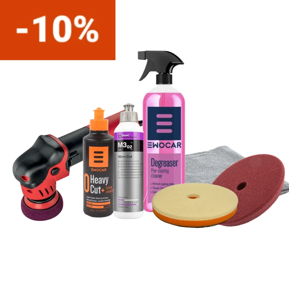 Kit starter, 2 step polish, DA Flex, 75mm, imagine produs