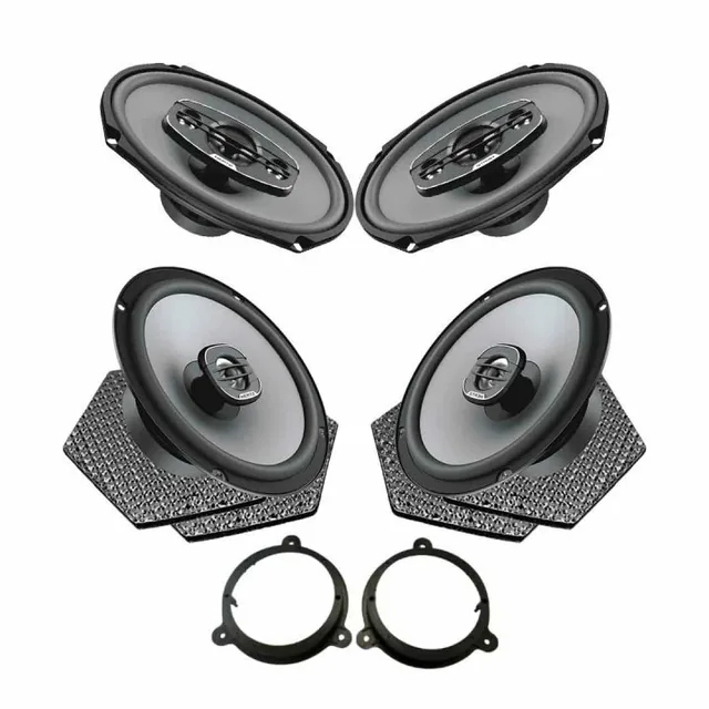 Pachet difuzoare auto Hertz Uno dedicat Nissan Navara 2015-, RMS 85W, imagine produs