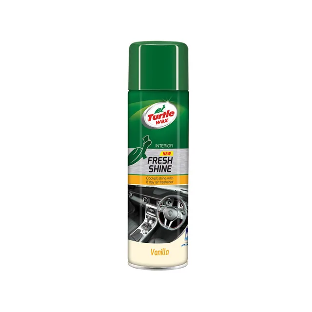 Spray Silicon Bord Vanilie Fresh Shine 500Ml Turtle Wax, imagine produs
