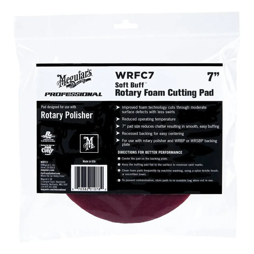 Burete polish pentru taiere - Rotary Foam Cutting Pad 7" WRFC7, imagine produs
