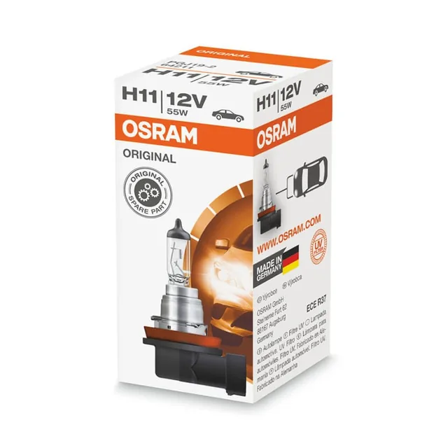 Bec 12V H11 55 W Original Osram, imagine produs