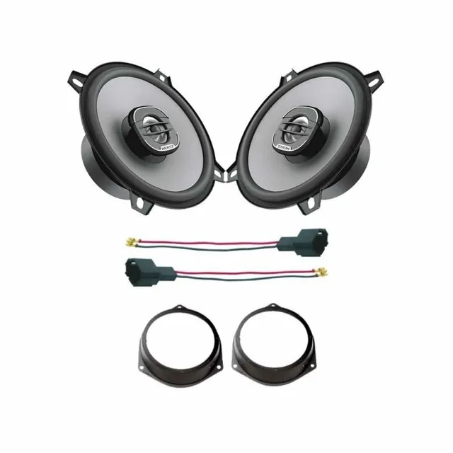 Pachet difuzoare auto Hertz Uno dedicat usi spate Opel Corsa E 2014-2019, RMS 55W, imagine produs