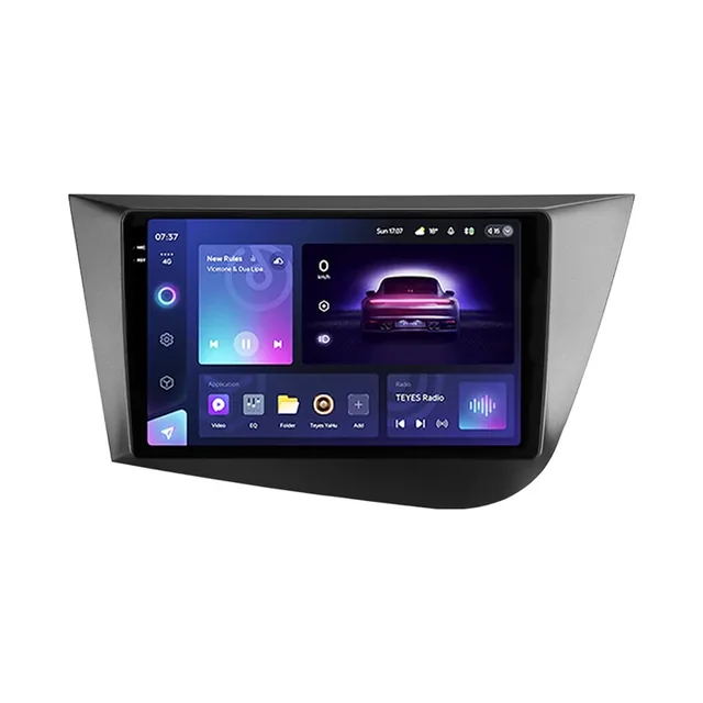 Navigatie Auto Teyes CC3 2K 360° Seat Leon 2 2005-2012 6+128GB 9.5" QLED Octa-core 2Ghz, Android 4G Bluetooth 5.1 DSP, imagine produs