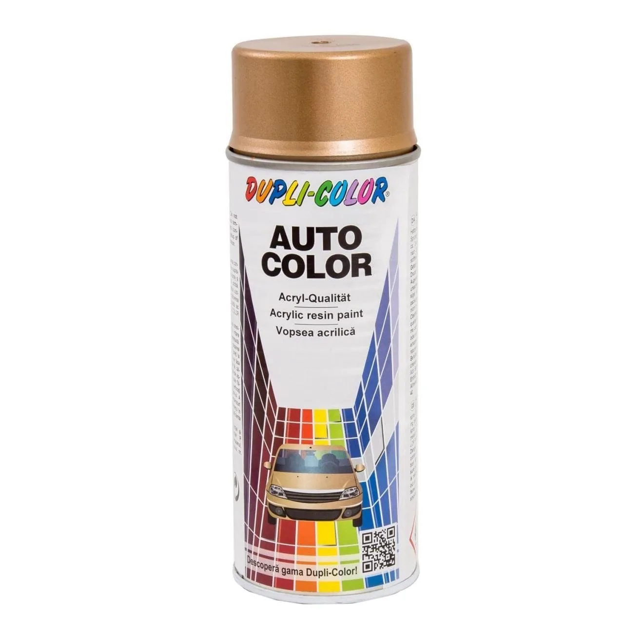Vopsea Spray Auto Metalizata Dupli-Color Dacia Crem Stelar, imagine produs