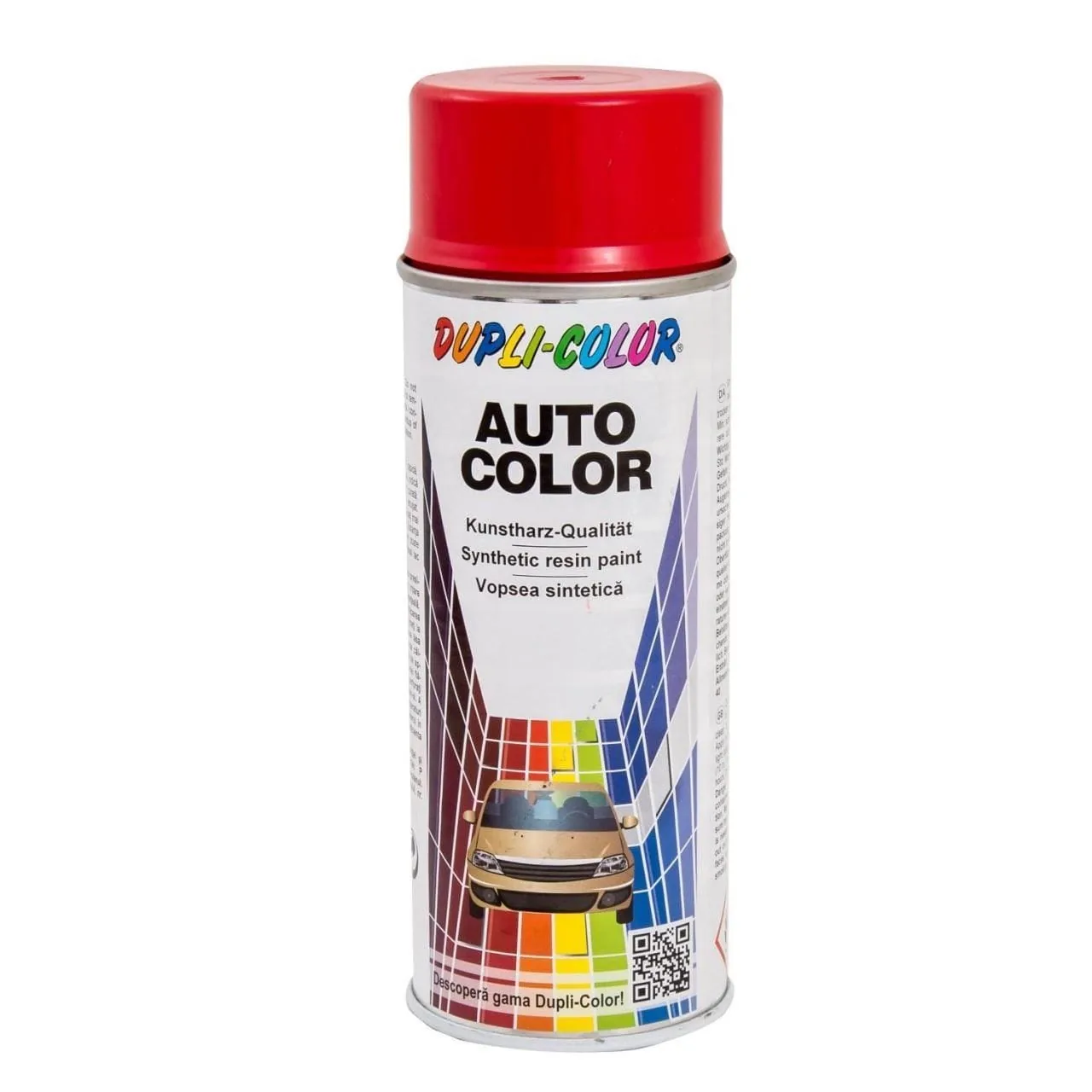 Vopsea Spray Auto Dupli-Color Dacia Logan Rosu Passion 021C, imagine produs