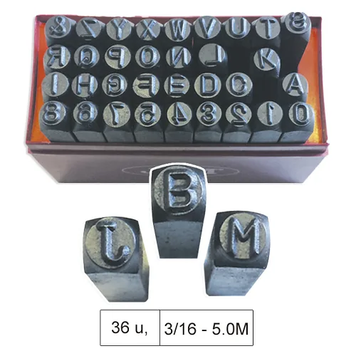 Set Matrita-Poanson Cu Litere Si Numere - 36 Piese Jbm, imagine produs
