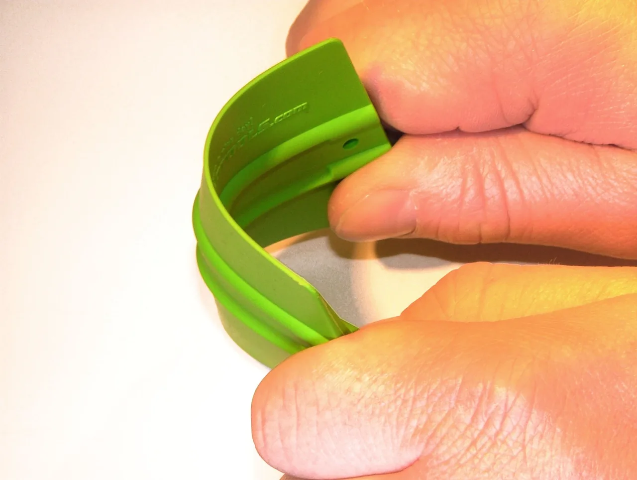 Racleta in forma de trapez, duritate 40 Shore D YelloTools ProWrap Green, imagine produs