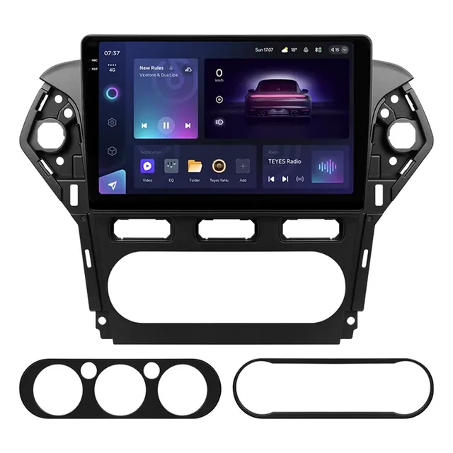 Navigatie Auto Teyes CC3 2K 360 Ford Mondeo 3 2007-2014 6+128GB 10.36" QLED Octa-core 2Ghz Android 4G Bluetooth 5.1 DSP, imagine produs