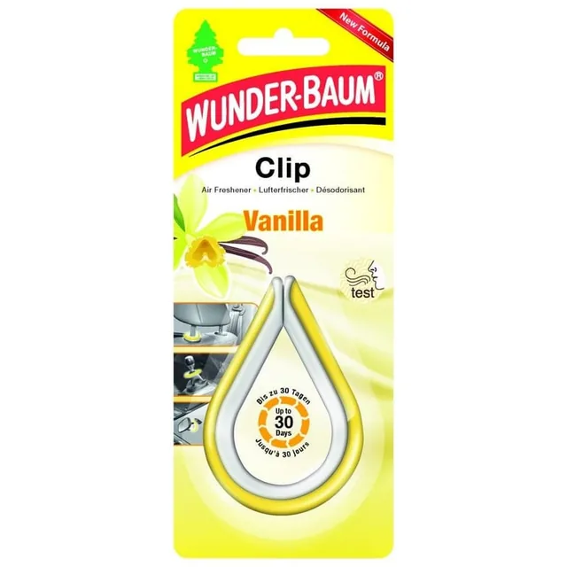 Odorizant Auto Clip Wunder-Baum Vanilla, imagine produs