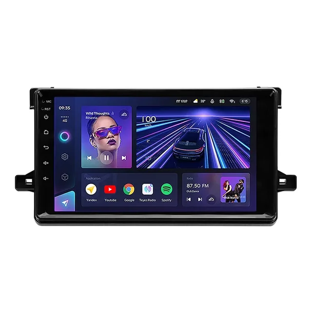 Navigatie Auto Teyes CC3 2K 360° Toyota Prius XW50 2015-2020 6+128GB 9.5" QLED Octa-core 2Ghz, Android 4G Bluetooth 5.1 DSP, imagine produs