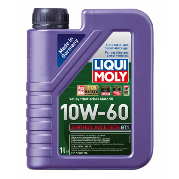 Ulei motor Synthoil Racetech GT1 10W-60 1L, imagine produs