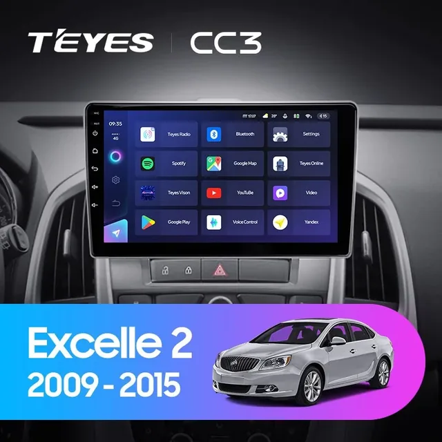Navigatie Auto Teyes CC3L Opel Astra J 2009-2017 4+32GB 9" IPS Octa-core 1.6Ghz, Android 4G Bluetooth 5.1 DSP, imagine produs