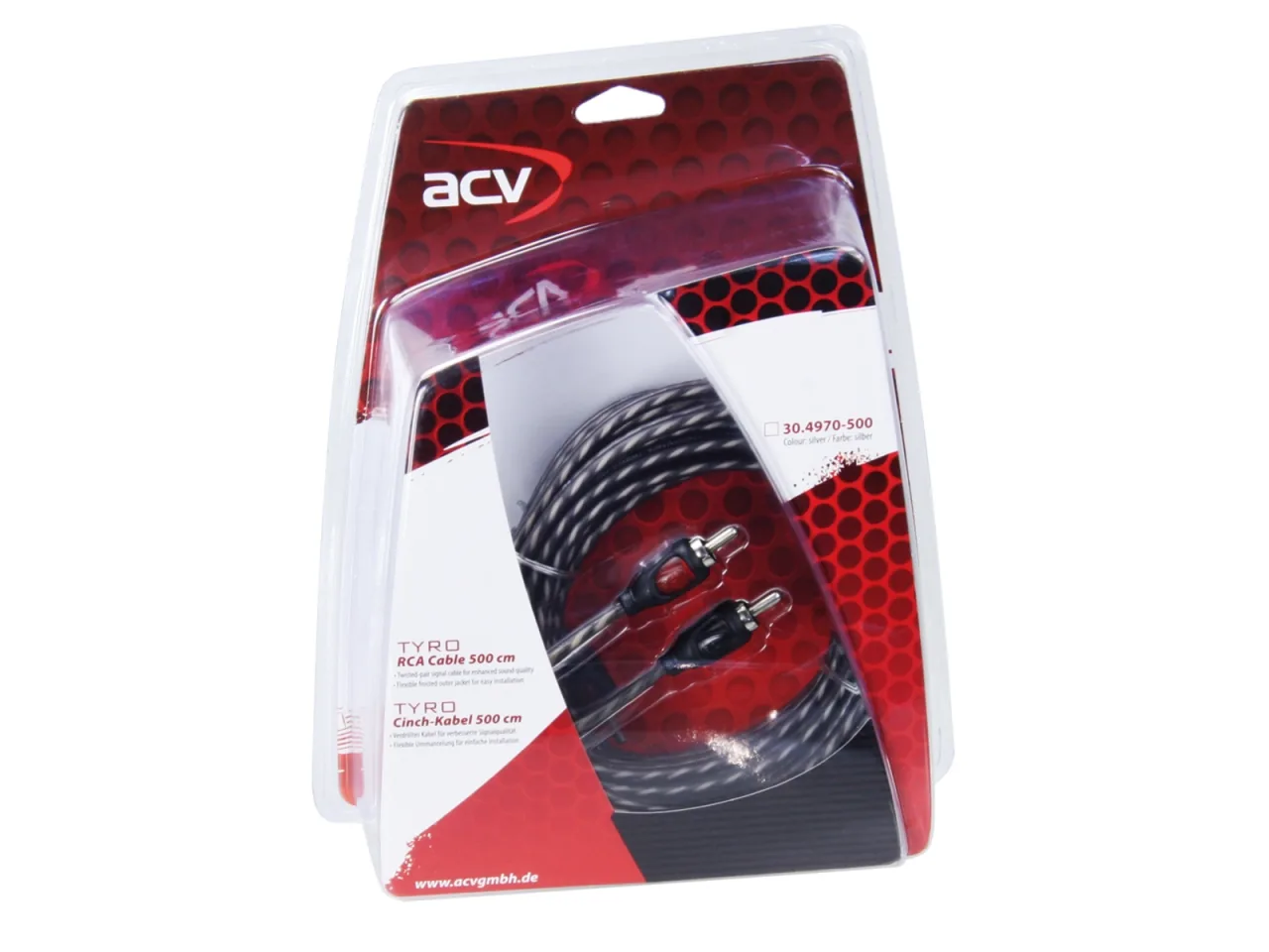 Cablu RCA ACV 30.4970-500 Economy Line, 5M, imagine produs