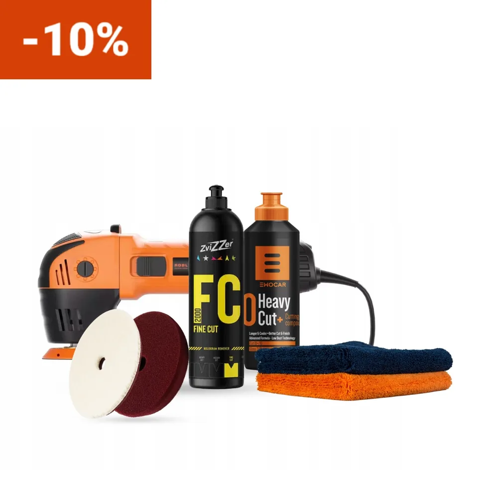 Kit starter polish, 2 step polish, DA ADBL, 75mm, imagine produs
