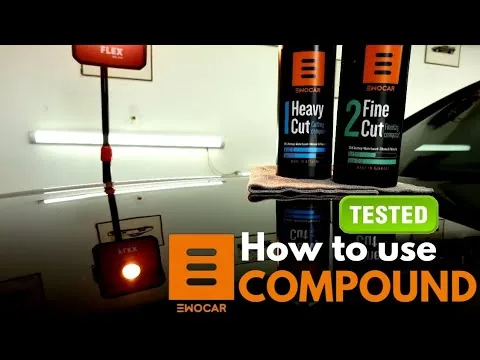 Pastă polish abrazivă Ewocar Heavy Cut Polishing Compound – corecție defecte severe și P1000, imagine produs