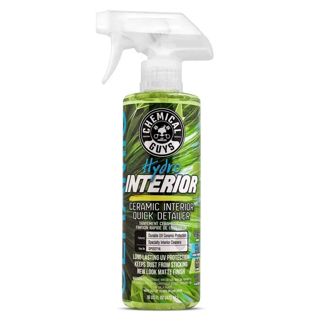 Solutie detailing rapid cu particule ceramice SiO2 ChemicalGuys HydroInterior Ceramic Quick Detailer, 473 ml , imagine produs