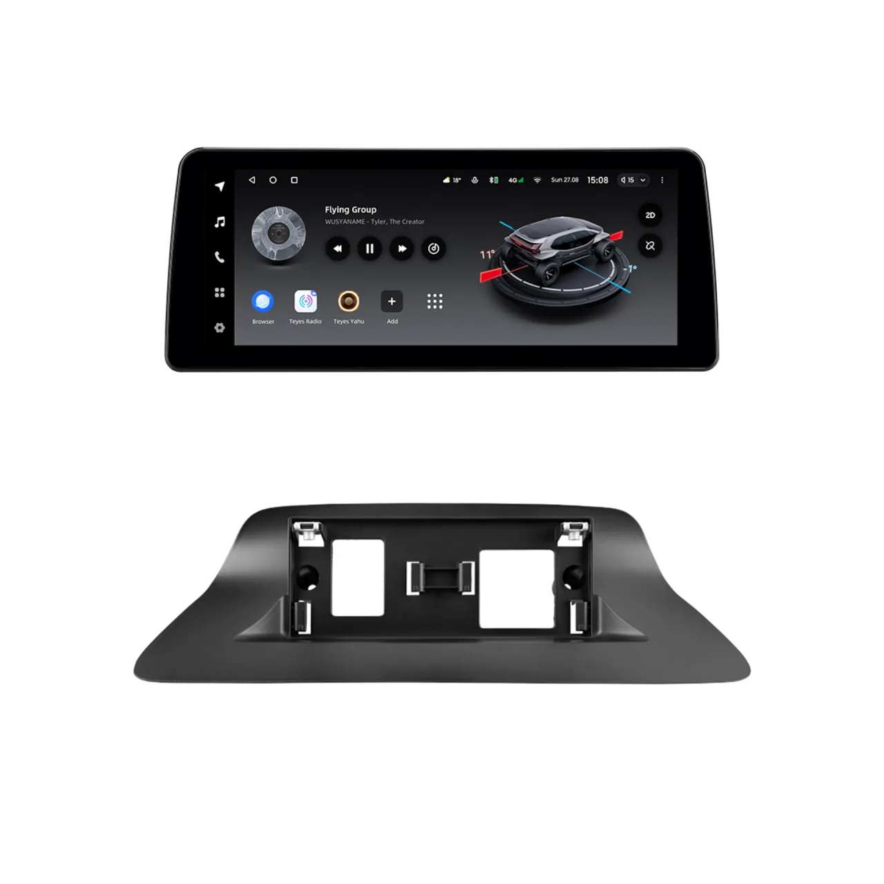 Navigatie Auto Teyes Lux One Mercedes-Benz CLS Class C218 2011-2018 NTG 4.5 6+128GB 12.3" IPS Octa-core 2Ghz, Android 4G Bluetooth 5.1 DSP, imagine produs