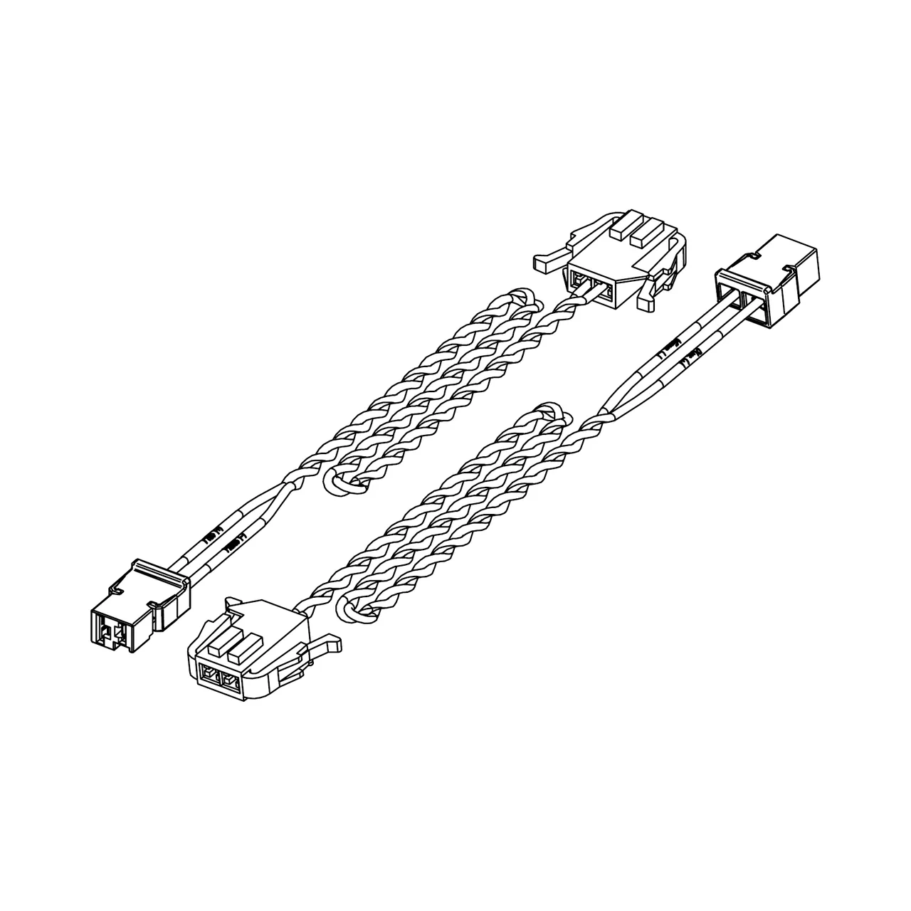 HELIX CWK FX.W-550CC - WireKit COMPOSE Connect ↔ ProConnect pentru woofere și cross-overele HELIX COMPOSE, imagine produs