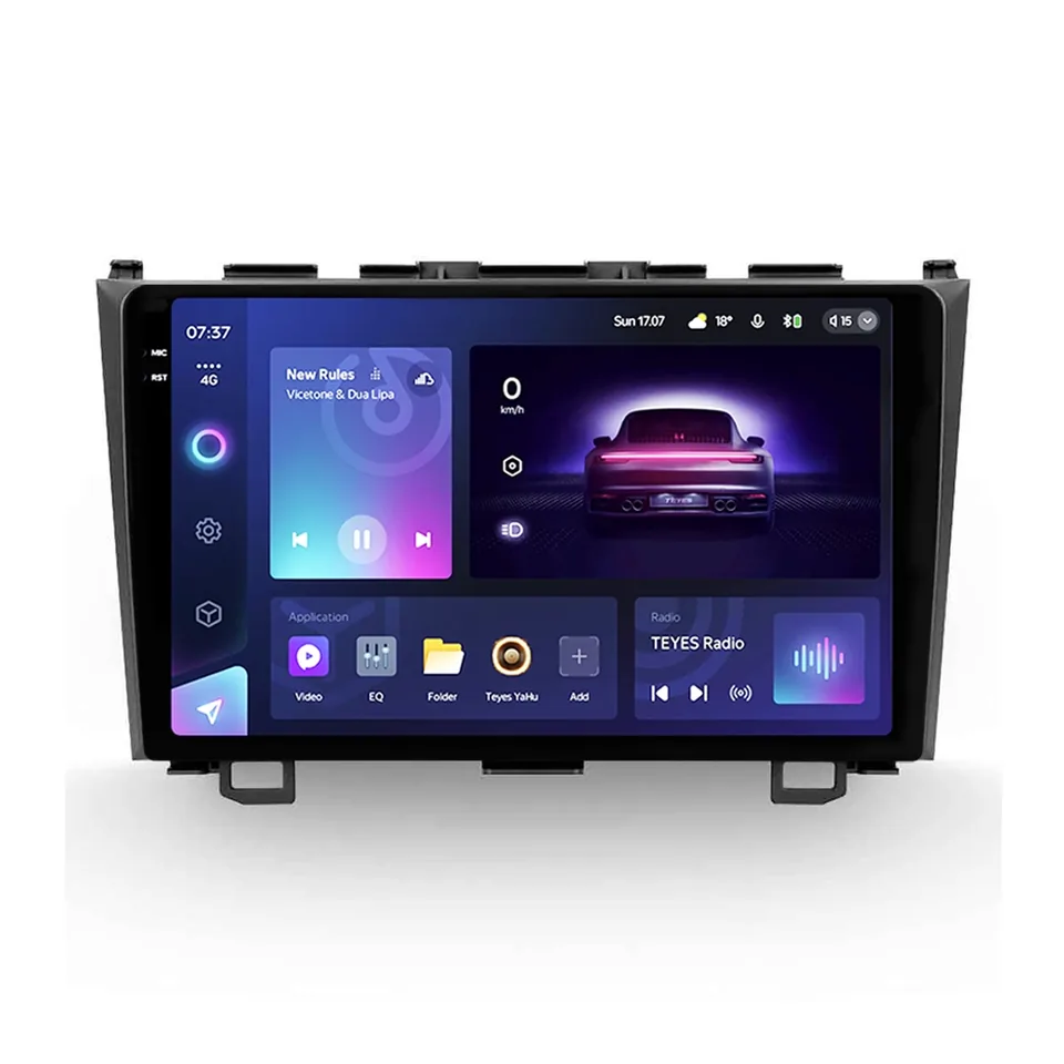 Navigatie Auto Teyes CC3 2K 360° Honda CR-V 3 2006-2010 6+128GB 9.5" QLED Octa-core 2Ghz, Android 4G Bluetooth 5.1 DSP, imagine produs