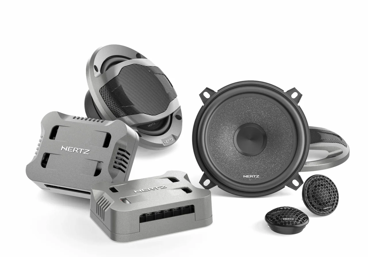Pachet Difuzoare Auto cu subwoofer Fiat Fiorino 2008-2016 Hertz Cento 1500 W, imagine produs
