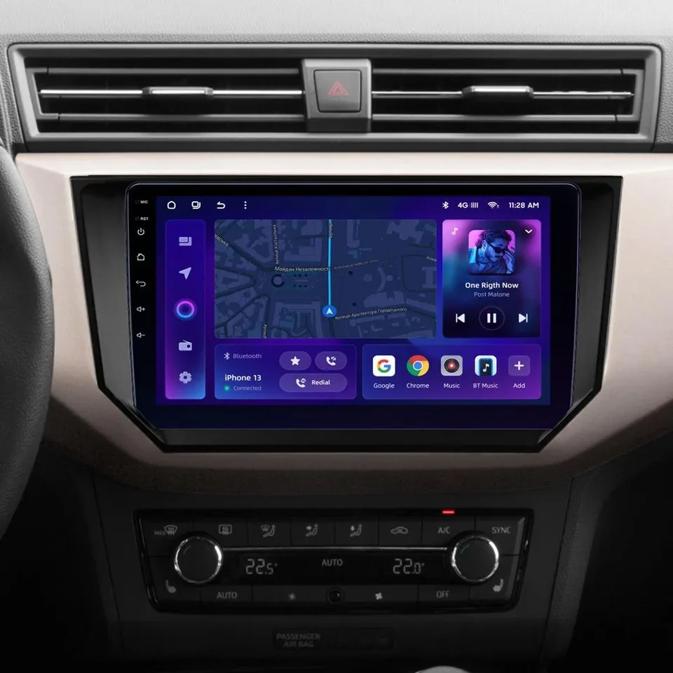 Navigatie Auto MOSS M2 Seat Ibiza 5 2017-2020 4+32GB 9" IPS Octa-core 1.6Ghz, Android 4G Bluetooth 5.1 DSP, imagine produs