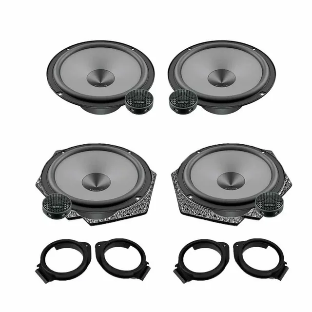 Pachet difuzoare auto Hertz Uno dedicat Opel Astra K 2015-2021, RMS 75W, imagine produs