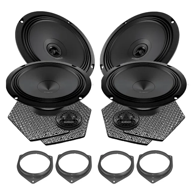 Pachet difuzoare auto Audison Prima dedicat Toyota Avensis 2003-2009, RMS 100W, imagine produs