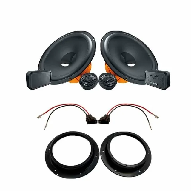 Pachet difuzoare auto Hertz Dieci dedicat usi fata Seat Tarraco 2018-, RMS 80W, imagine produs