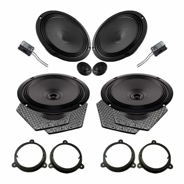 Pachet difuzoare auto Audison Prima dedicat Mazda 2 2012-2022, RMS 100W, imagine produs