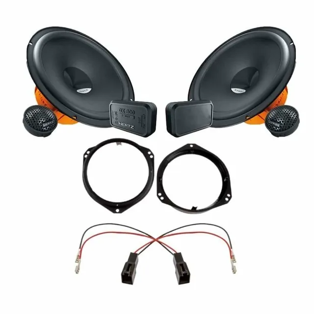 Pachet difuzoare auto Hertz Dieci dedicat usi fata Fiat Bravo 2007-2014, RMS 80W, imagine produs